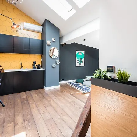 Wegierska Luxury Loft Wawelofts Leilighet Krasków Eksteriør bilde